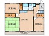 マ－ベラス栄和Ｂ棟 3LDKの間取り