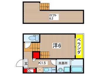 間取図 stage荒畑