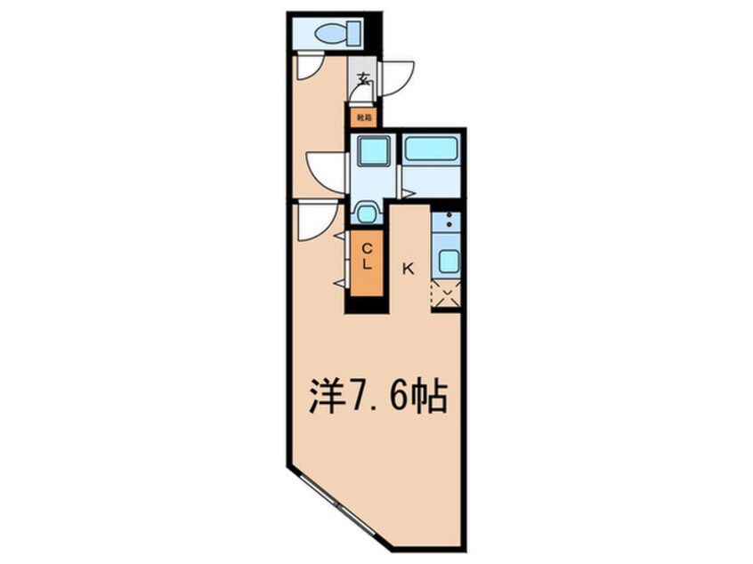 間取図 MTM東別院