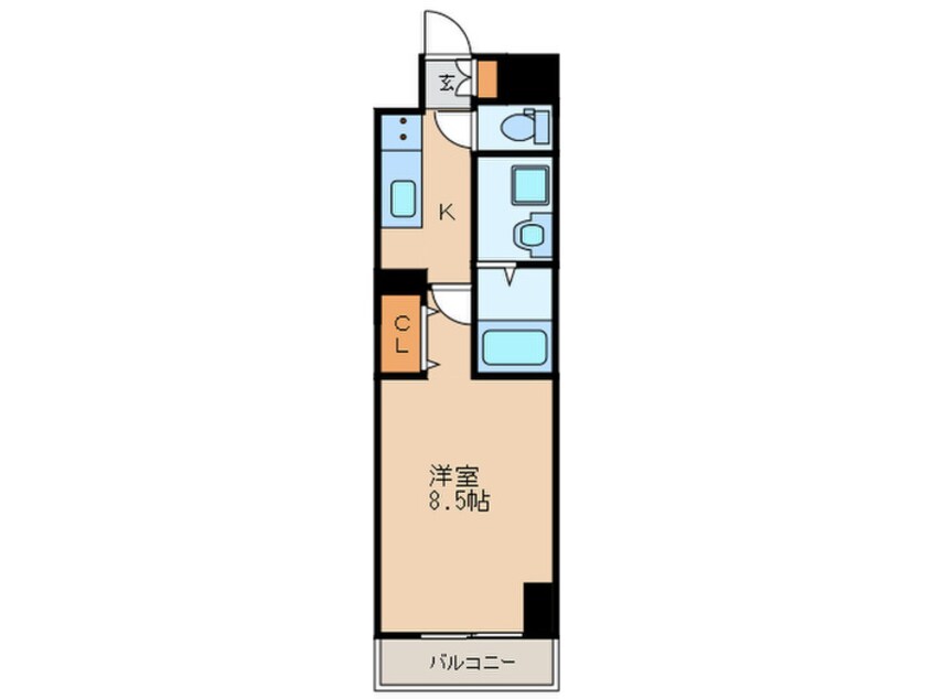 間取図 プランドール那古野