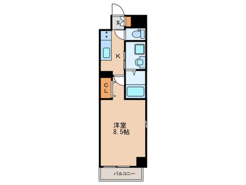 間取図 プランドール那古野