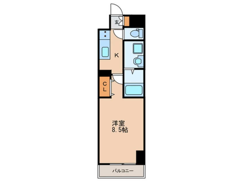 間取図 プランドール那古野