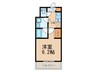CAVANA新栄 1Kの間取り