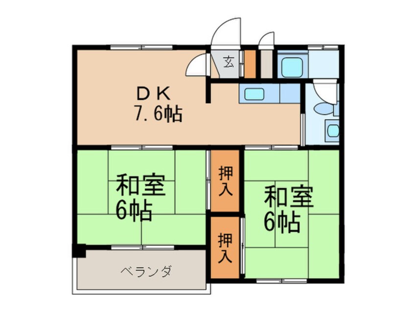 間取図 グランド－ル本山