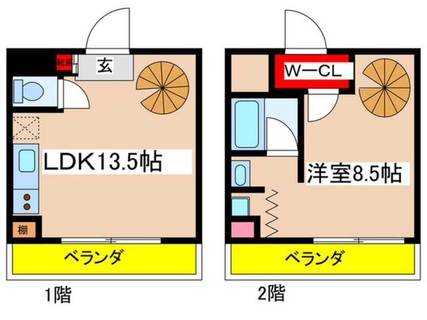 間取図 Ｒｅｔｒｅａｔ