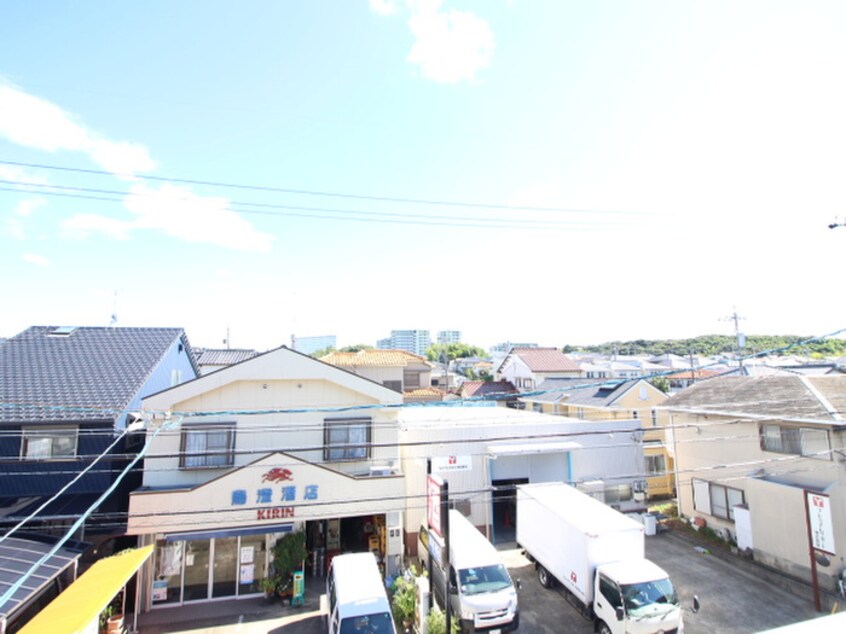 室内からの展望 第２ハイツ早川