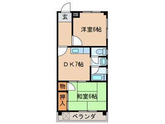 間取図 豊月マンション