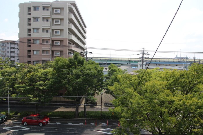 室内からの展望 豊月マンション