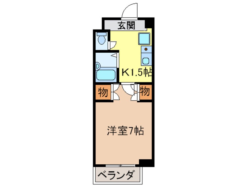 間取図 第３クインビル