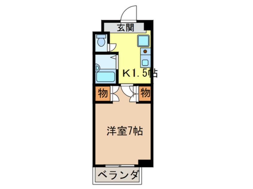 間取図 第３クインビル