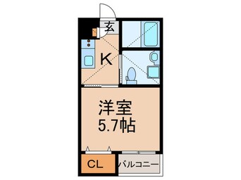 間取図 モデルノ塩池