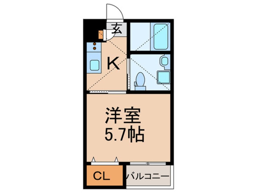 間取図 モデルノ塩池