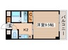 ライジングヴィラ葵 1Kの間取り