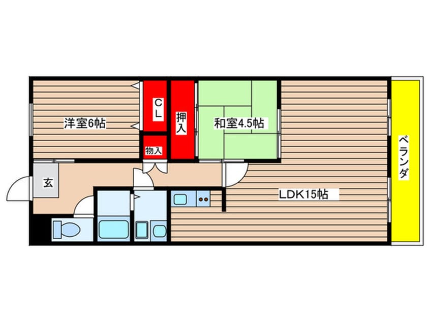 間取図 ハイテック横地