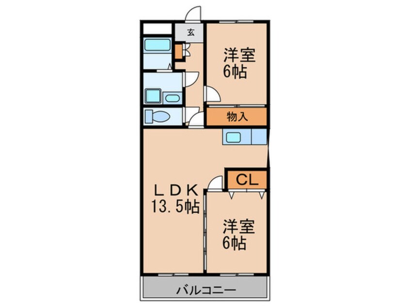 間取図 宮地興産ビル