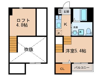 間取図 A・CORSO八田