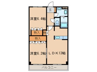 間取図 グレイスヴィラ