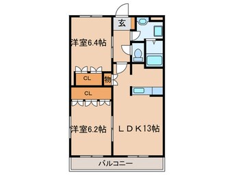 間取図 グレイスヴィラ