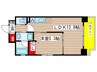 Ｇｒａｎｄｅ ｐｏｎｔｅ泉 1LDKの間取り