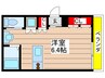 プランド－ル平針 1Rの間取り