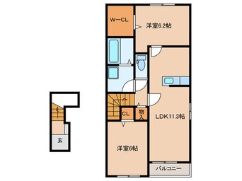 間取図 サニーハウスTOYAMA　Ⅲ