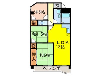 間取図 スカイ・メゾン