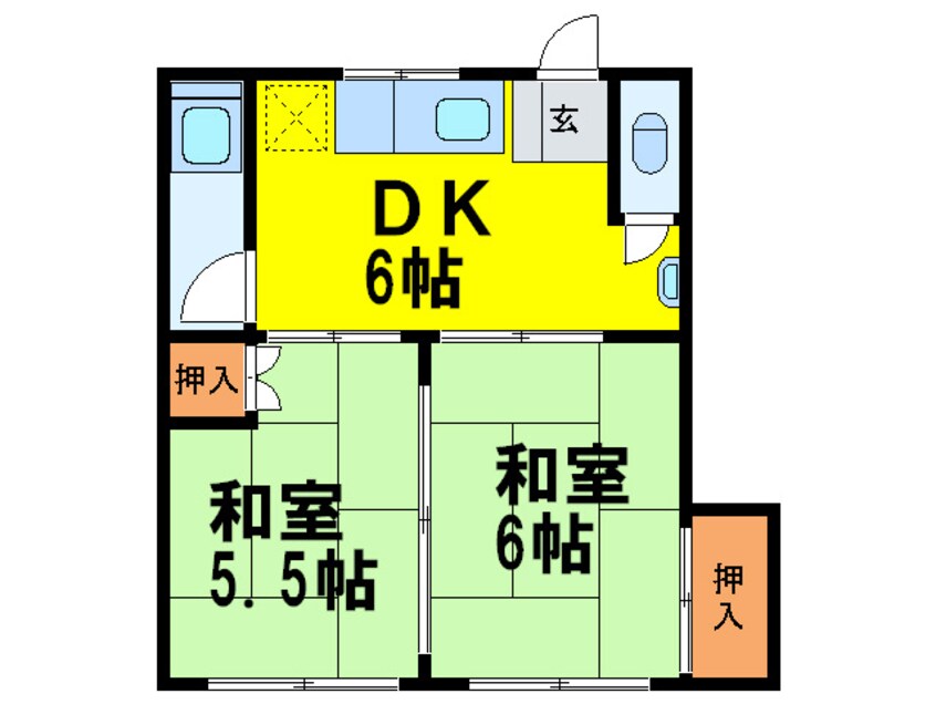 間取図 ミヤキビル