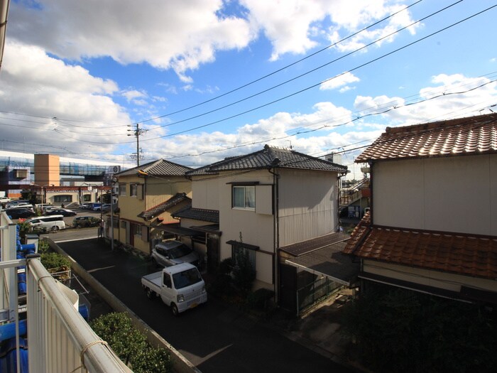 室内からの展望 コーポラス浅野