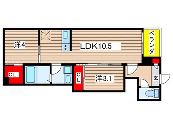 間取図 REGALEST桜山
