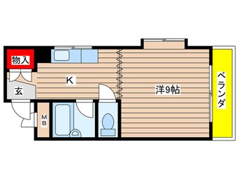 間取図 メゾン古橋