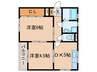 MAマンション 2DKの間取り