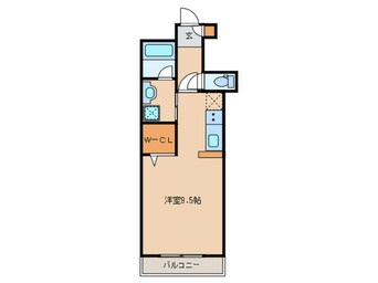 間取図 アクシア車道
