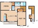 ドクタ－バ－ドＷの間取図