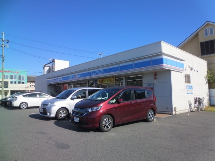 ローソン中川東中島店(コンビニ)まで406m ティーダⅠ