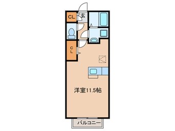 間取図 エクセレント若宮Ｂ棟