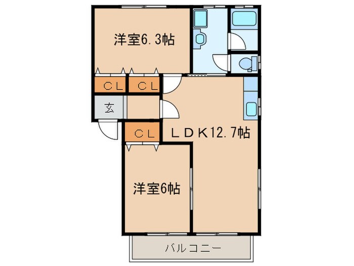 間取り図 メゾンけやき