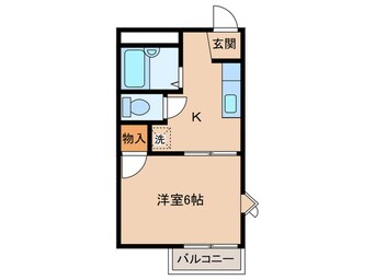 間取図 ドミ－ルMI