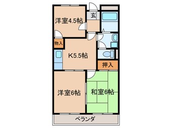 間取図 リンピアリリー