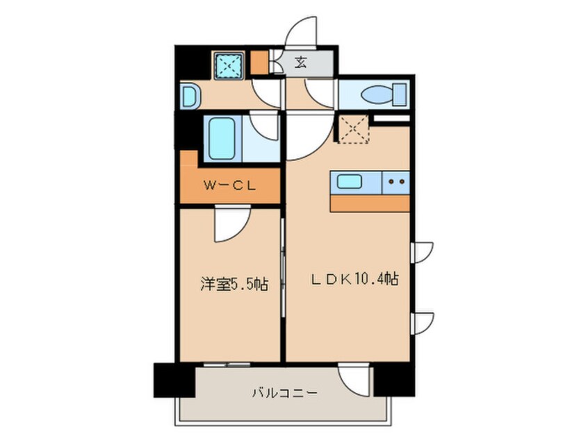 間取図 エディアン千種