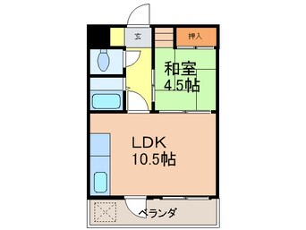 間取図 篠木ビル