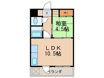 間取図 篠木ビル