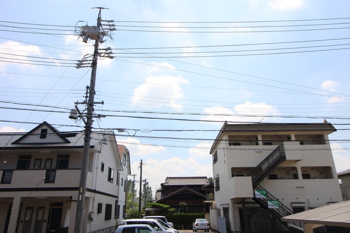 室内からの展望 サニーコート高蔵寺西