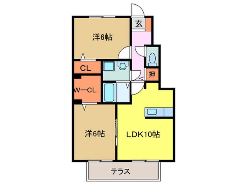 間取図 エム・セジュール