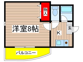 間取図 プロクシィスクエア安田通