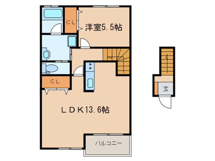 間取図 アプリコート