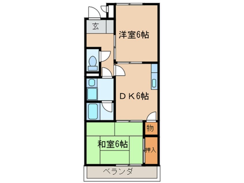 間取図 サ－プラス安藤