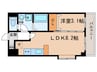 Casa Del　Sol 1LDKの間取り