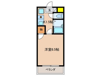 間取図 アイワ浄心ビル