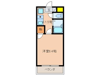 間取図 アイワ浄心ビル