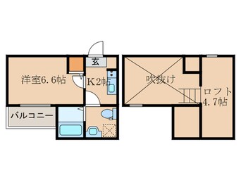 間取図 プレティオーザⅠ東山